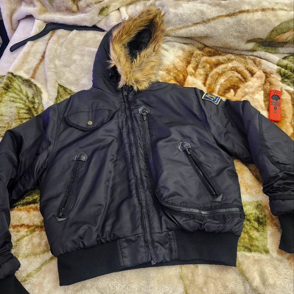Luciano Natazzi Winter Coat Large NWT